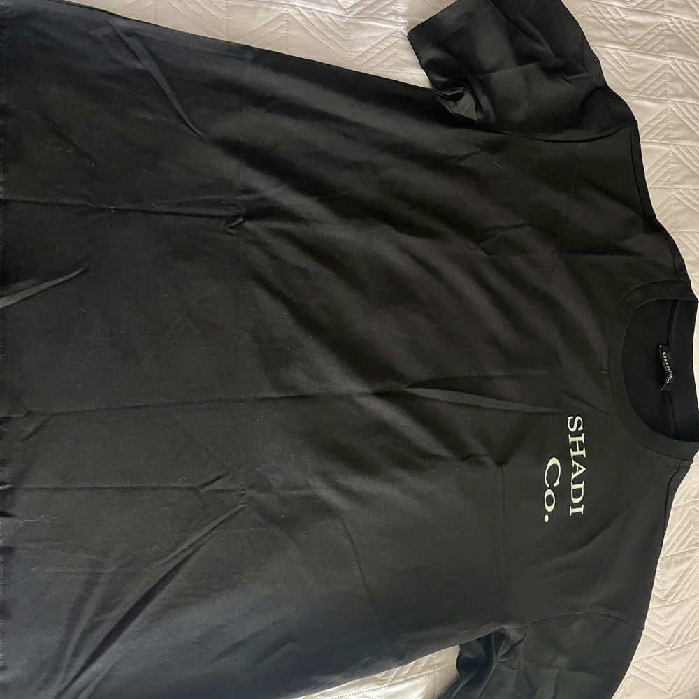 Black Men's Short Sleeve Tee